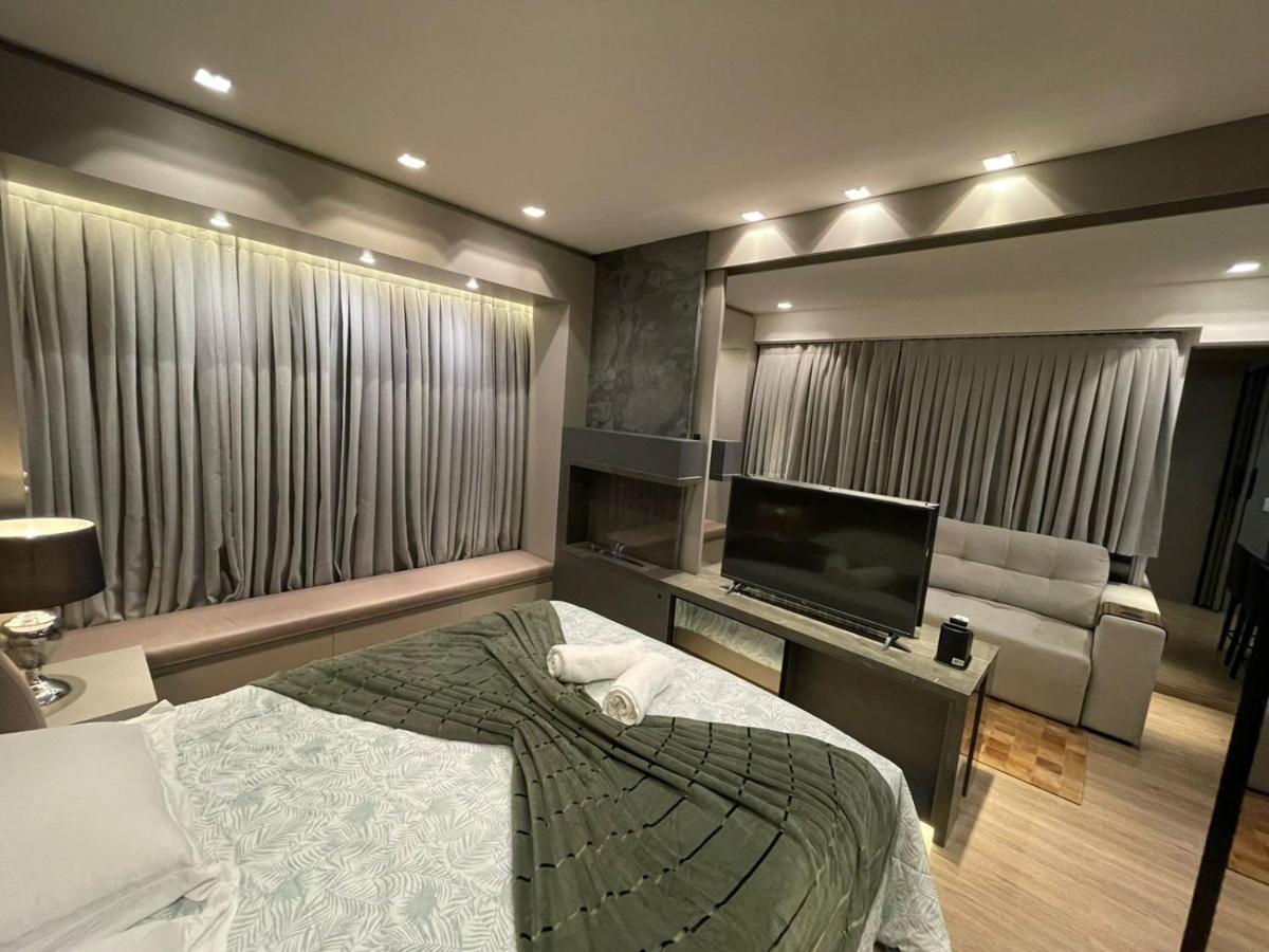 Apartamento Loft Novo Aconchegante A 500M Da Rua Coberta Gramado Exterior foto