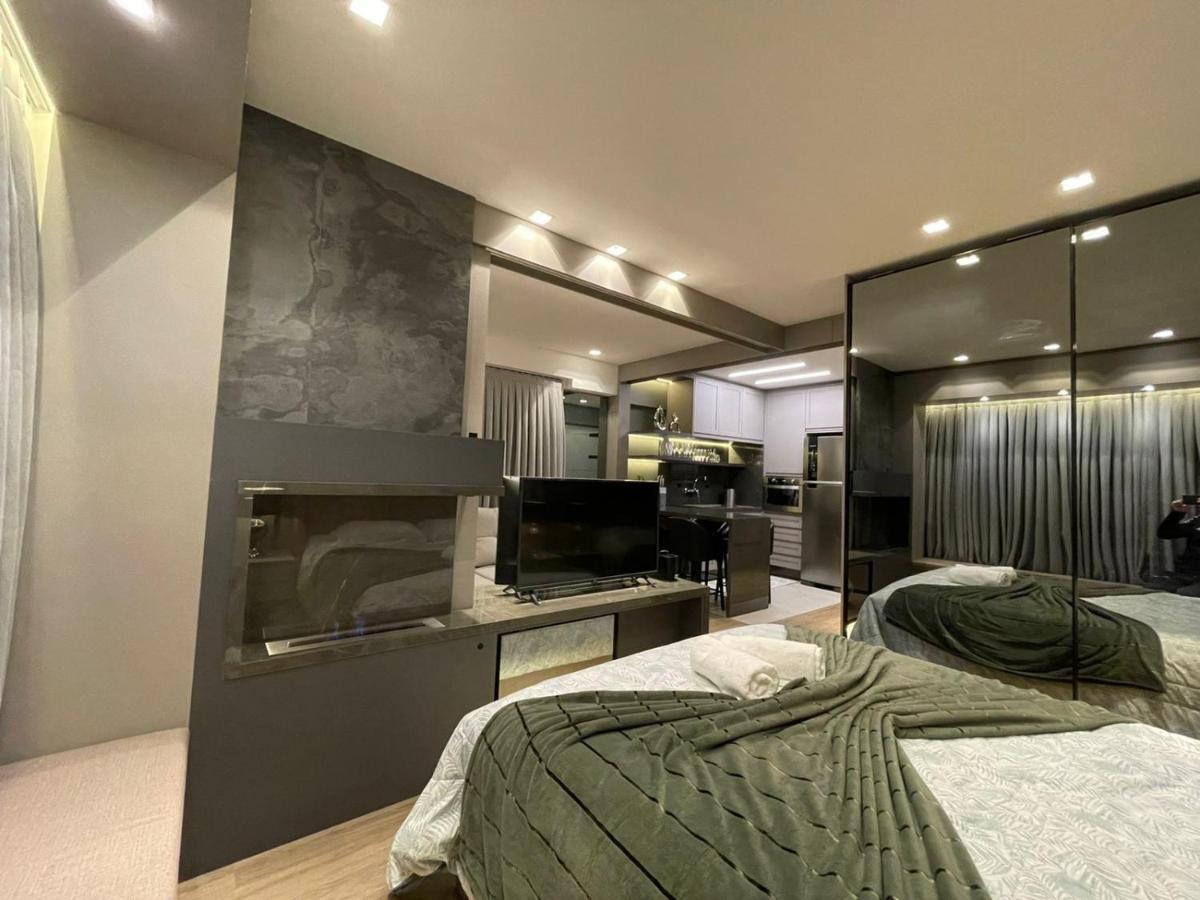 Apartamento Loft Novo Aconchegante A 500M Da Rua Coberta Gramado Exterior foto