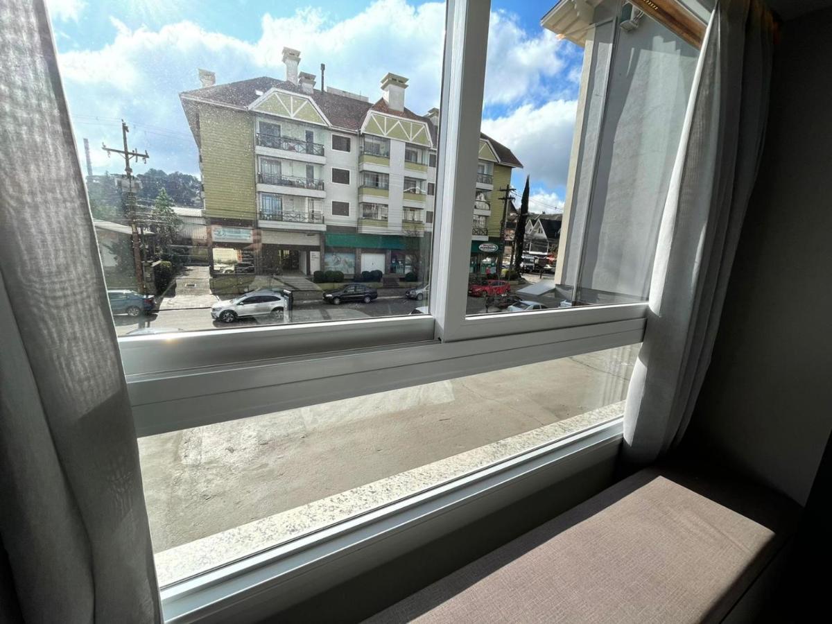 Apartamento Loft Novo Aconchegante A 500M Da Rua Coberta Gramado Exterior foto
